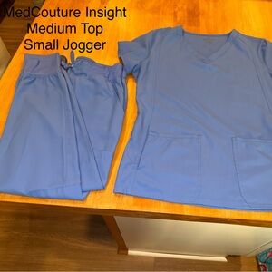 MedCouture Ceil Blue Scrubs